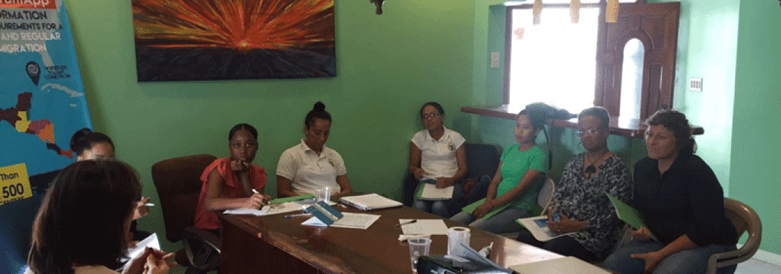 Belize Opens First Information Hub on Migration in Belmopan.