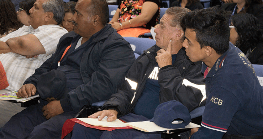 The event allowed a dialogue between representatives of different organizations about their experiences in protecting migrants from situations of disasters caused by natural events.