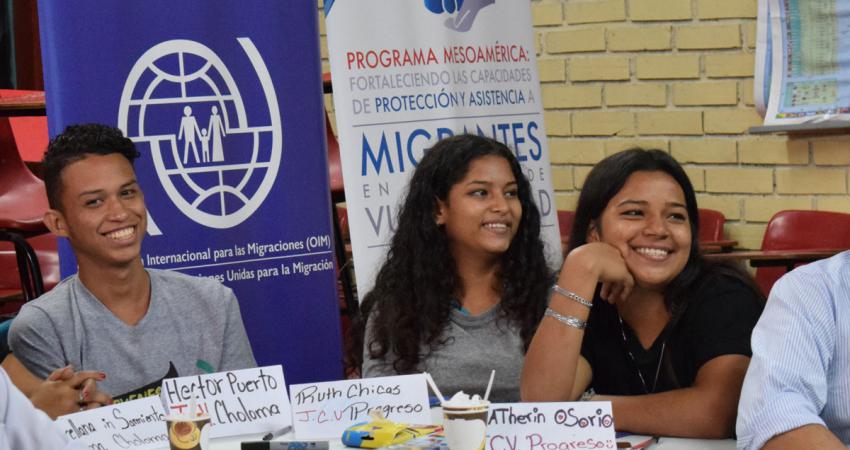 IOM Promotes Regular, Orderly, and Safe Migration using the Educational Toolkit in Honduras