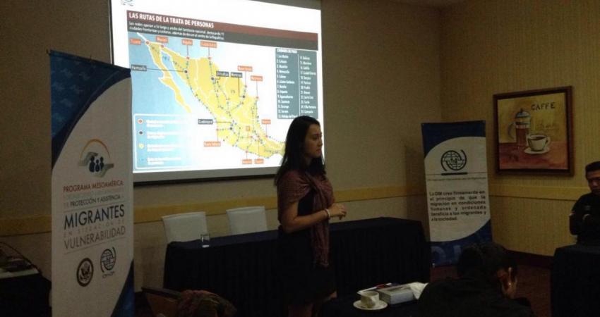 IOM launches counter-trafficking workshops in Chiapas, Mexico to strengthen capacities of institutions. Photo: IOM 2016